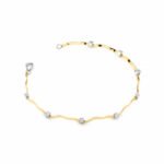 BRATARA AUR 14 K CU DIAMANTE 0