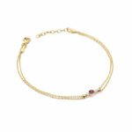 BRATARA AUR 14 K CU DIAMANTE 0