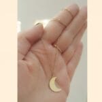 Lantisor Aur 585 Semiluna