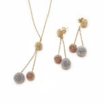 SET AUR GALBEN ALB  SI ROZ