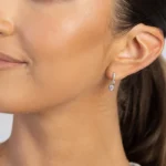 Cercei Aur 14k Cu Diamante 0,60 Kt - imagine 3