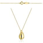 Lantisor Aur Galben 14k Cu Pandantive