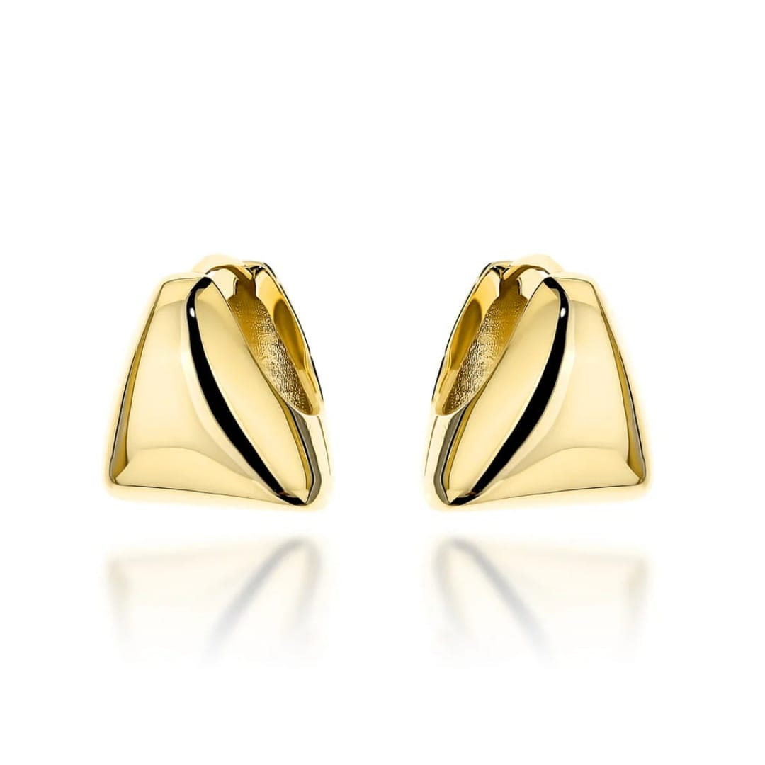 Cercei Aur 585 Triunghi