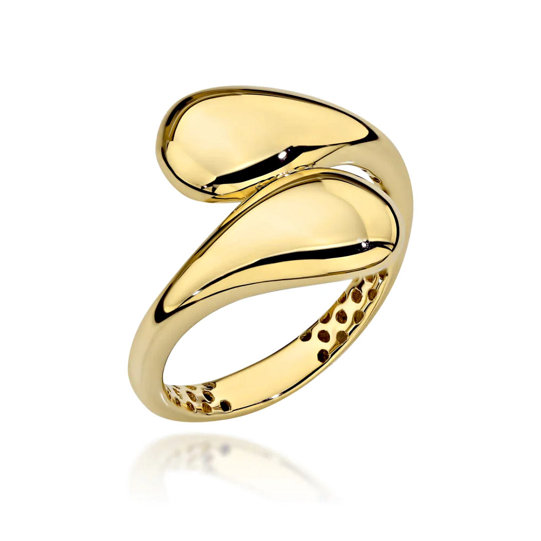 Inel Aur 14k lacrima