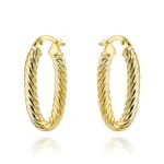 Cercei Aur Rotunzi Rasuciti