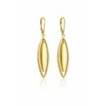 Cercei Aur 14k Cu Placute