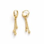 Cercei Aur 14k Lantisoare
