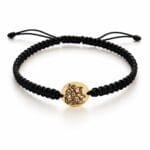 Bratara Banut Aur 14k Cu Snur Barbati - imagine 2