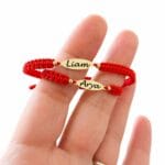 Bratara Placuta Aur 14k Bebe - imagine 2